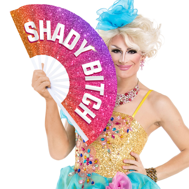 M Proud Éventail Shady Bitch 64cm
